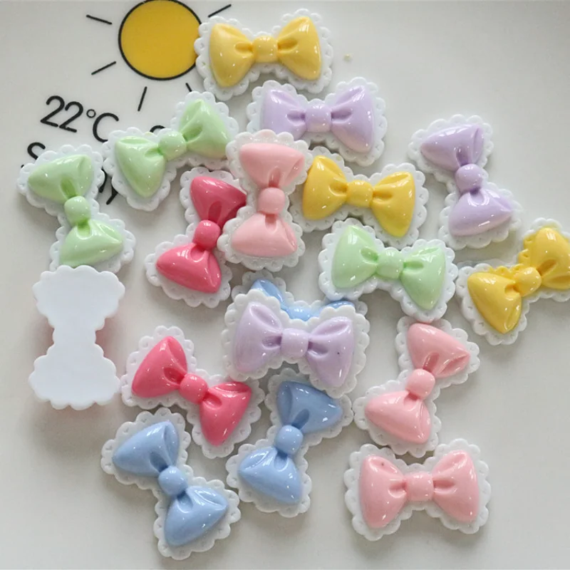 

10pcs Mini Kawaii Cartoon Fruit Cherry Resin Flat Back Cabochons Scrapbook Diy Party Hairpin Accessories Home Decoration Craft