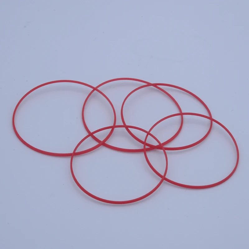 2/4 PCS Glass Gasket Waterproof Ring Washers Watch Glass Replace Ring Dia 32mm-40mm Thick 0.5mm High 0.85mm Rubber O-Ring