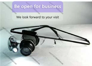 Watch repair tool Glasses type with LED clock repair magnifying glass 20X eyepiece, new