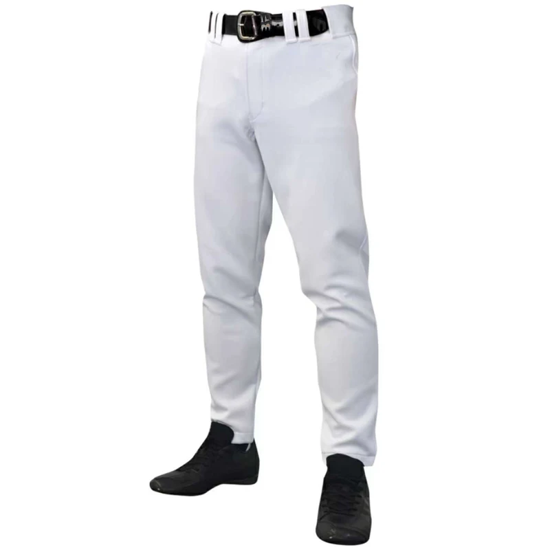 

Adult Long Straight Leg Baseball Pants Seven-Footers Cuffed Micro Dirtin Golf Sports Wear Qui Dry Breathable Polyester