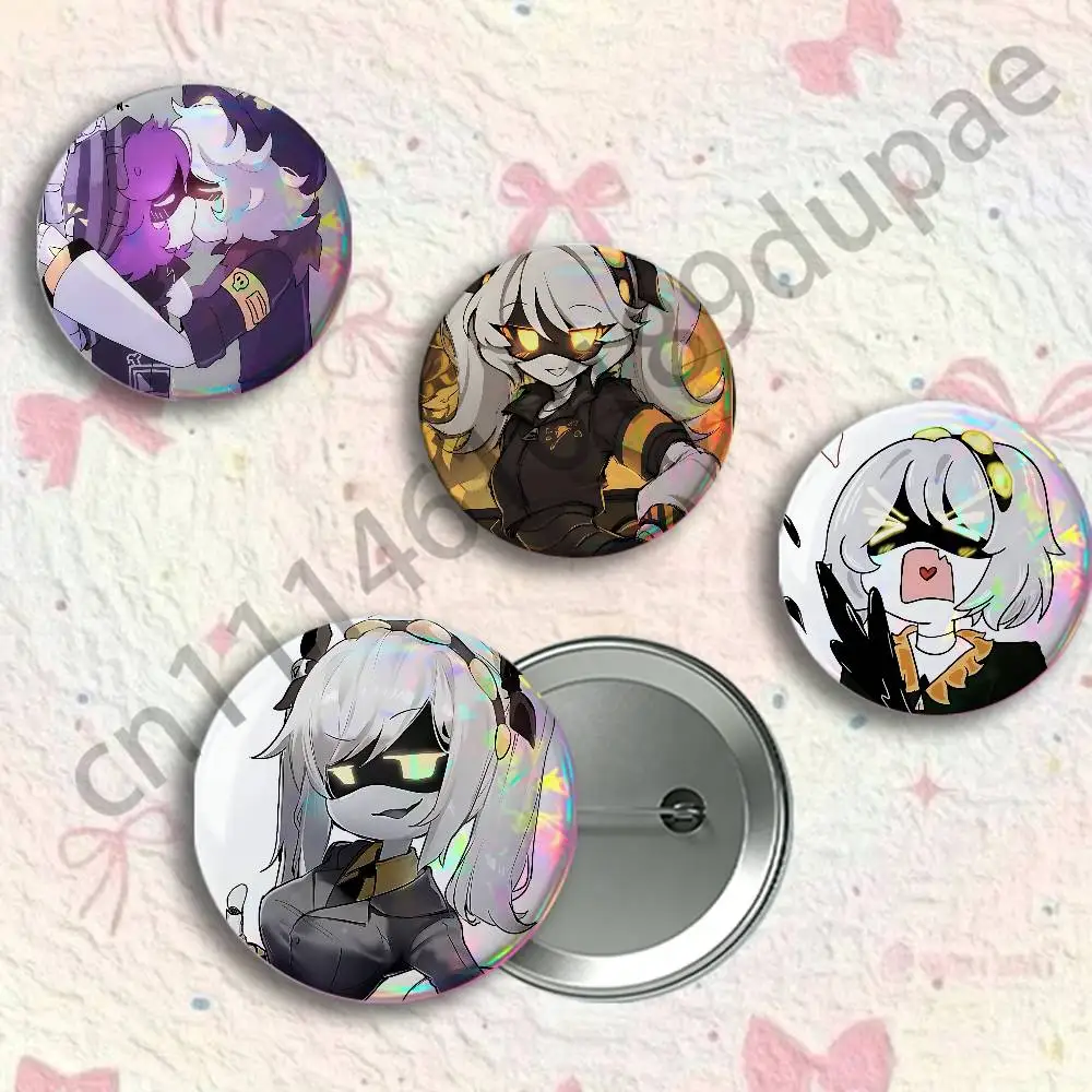 M-Murder Drone Button Pin Single Pack Anime Merch for Ita Bags Badge Collectible Buttons