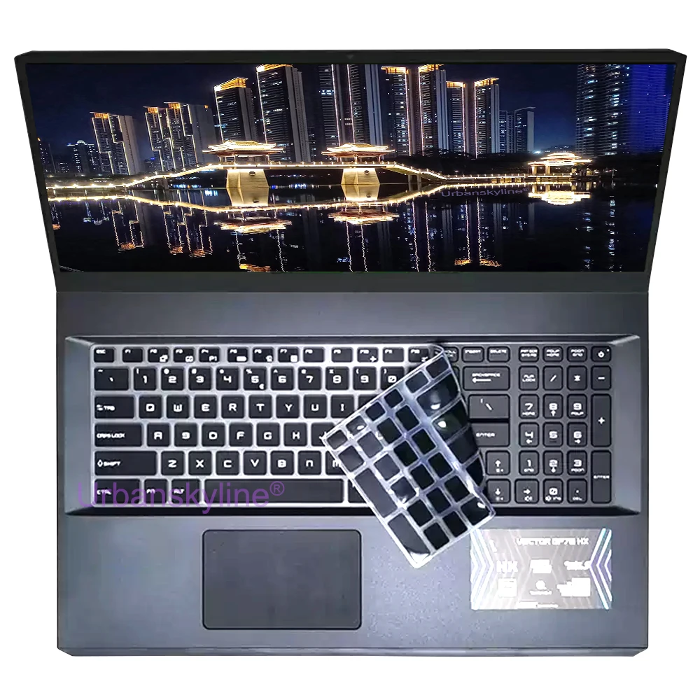 Keyboard Cover for MSI GF75 Thin GF65 Thin GF63 GF72 GF72VR GF62 GF62VR GF Gaming Silicone Protector Skin Case Black