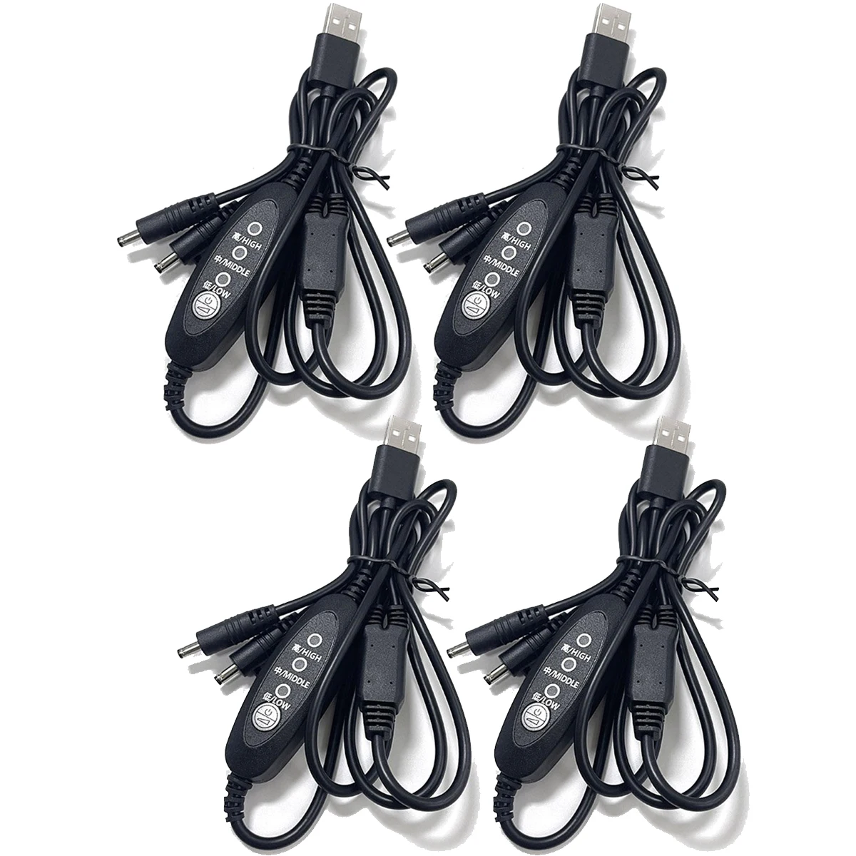 1/2 PCs USB to DC Cable for Workwear Fan - 5V Cooling Fan Cord 3-Level Fan Speed Controller for Workwear Cooling Clothes Outdoor image 6