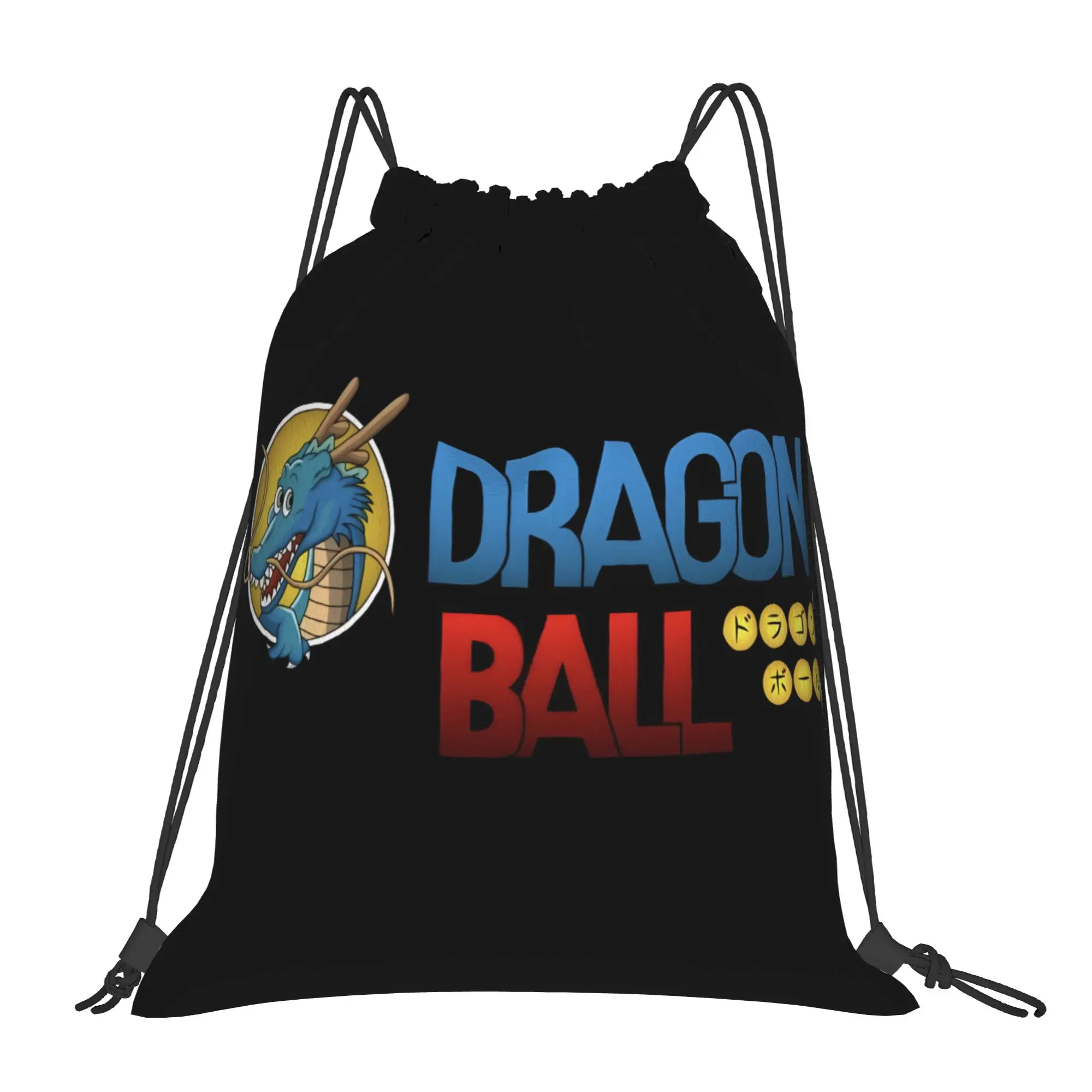 1 pc DRAGON BALL  Print Drawstring Bags Men Women Storage Backpack Teenager Travel Bag