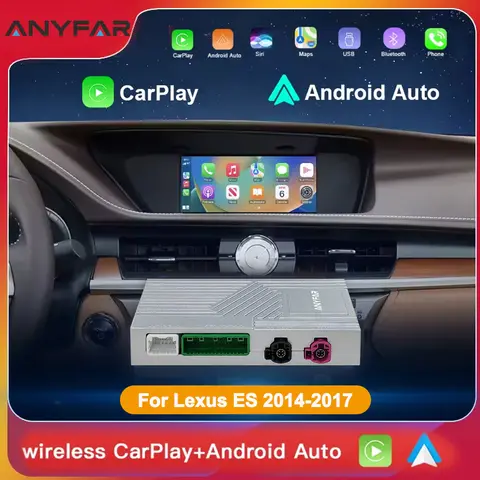Wireless CarPlay For Lexus ES/NX/IS/RX/CT 2014-2017 with Android Auto Interface Car Play Navigation