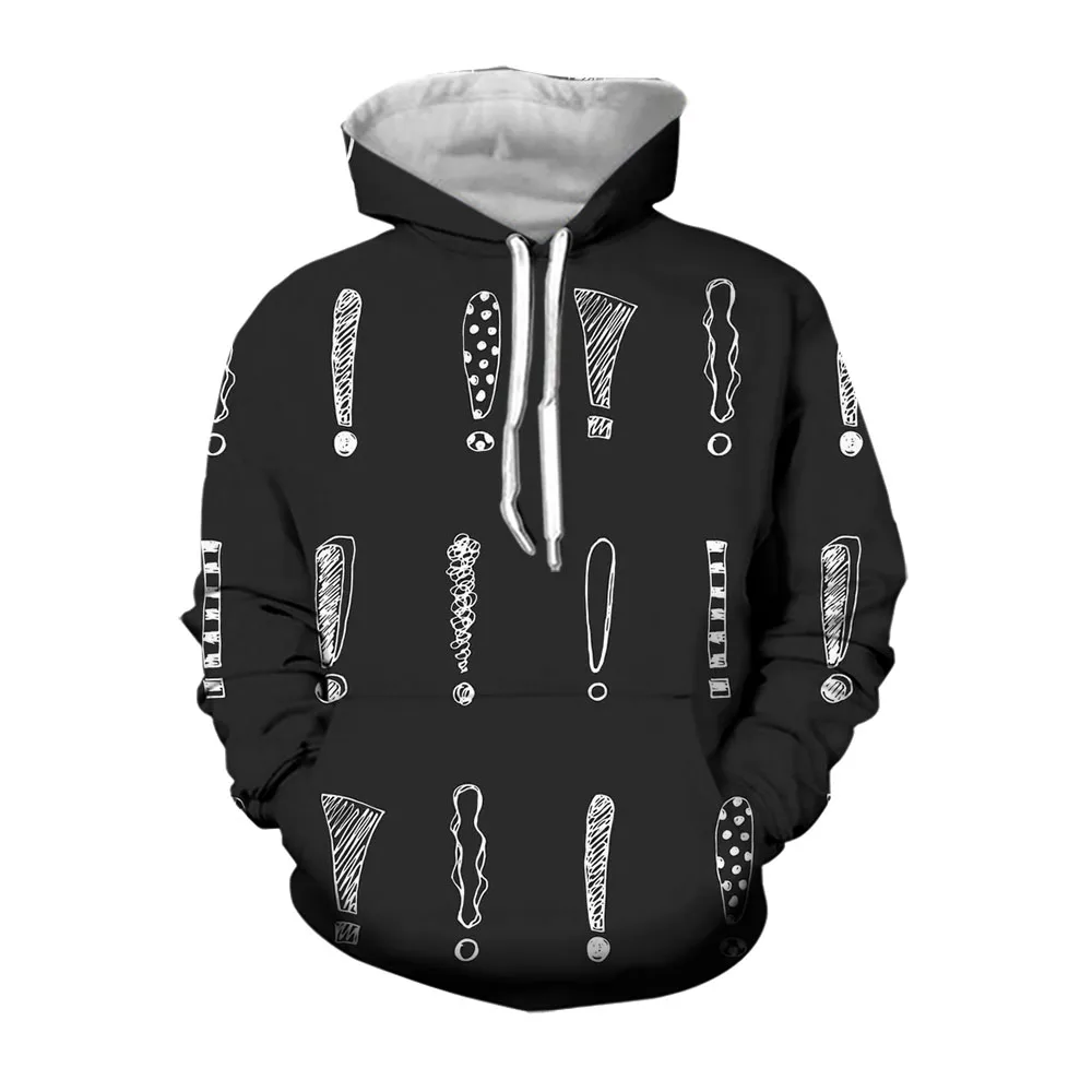 Jumeast 3D Graphic Hoodie Aesthetic Symbol Doodle Clothing Streetwear Casual Oversized Men Hoodies For Comfortable Clothes Coats