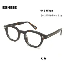 High-Quality Acetate Glasses Frame Johnny Depp Style for Men and Women #2