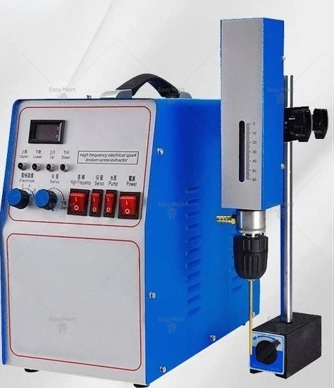Y Portable Breaking Tap Screw Drill Tap High Frequency Electrical Pulse EDM Wire Taking Machine Broken Tap Screw Take-Out  Machi