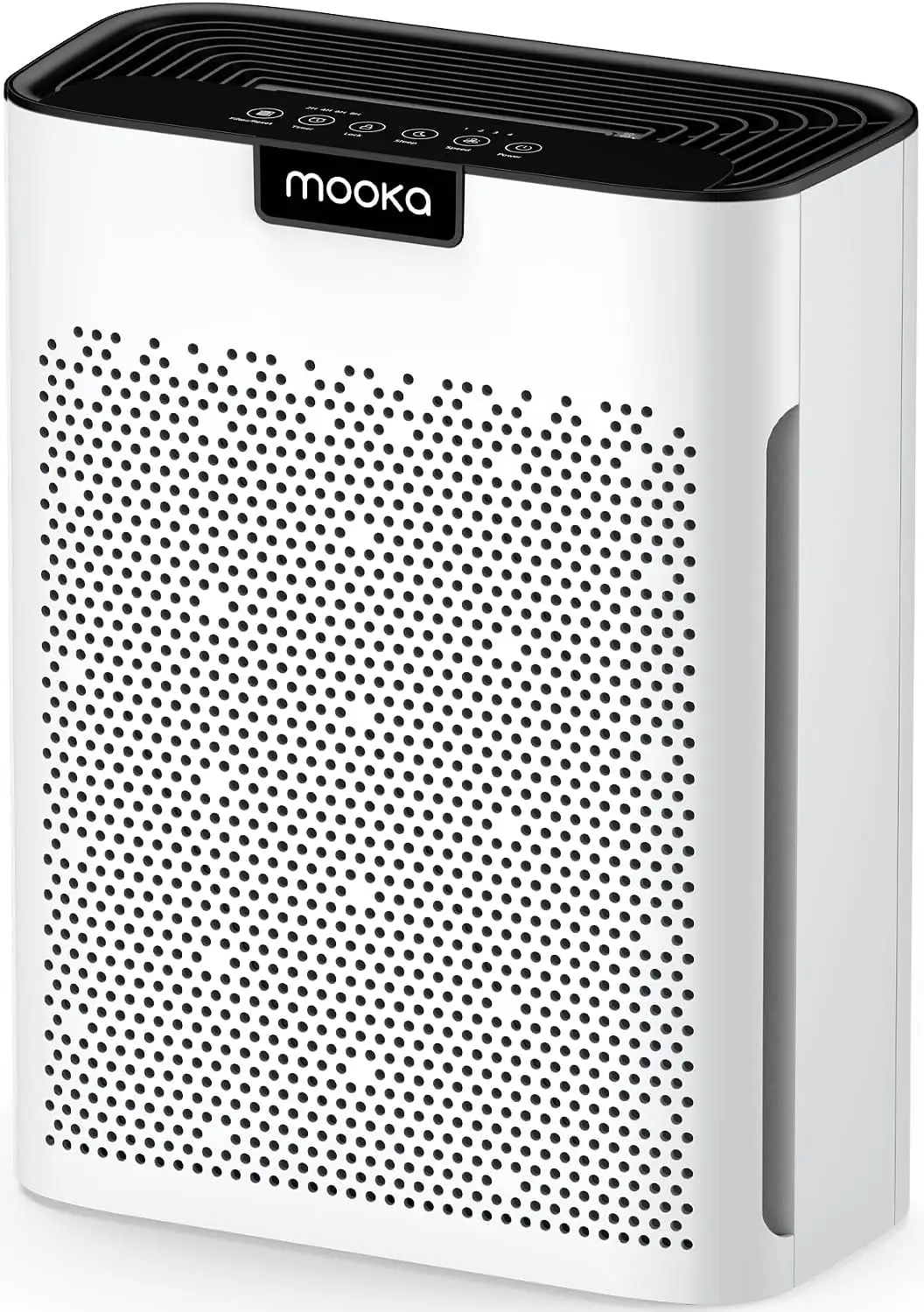 

Large Room Air Purifier with Washable H13 HEPA Filter for Smoke, Dust, Pollen, Pets Hair and Odor, White