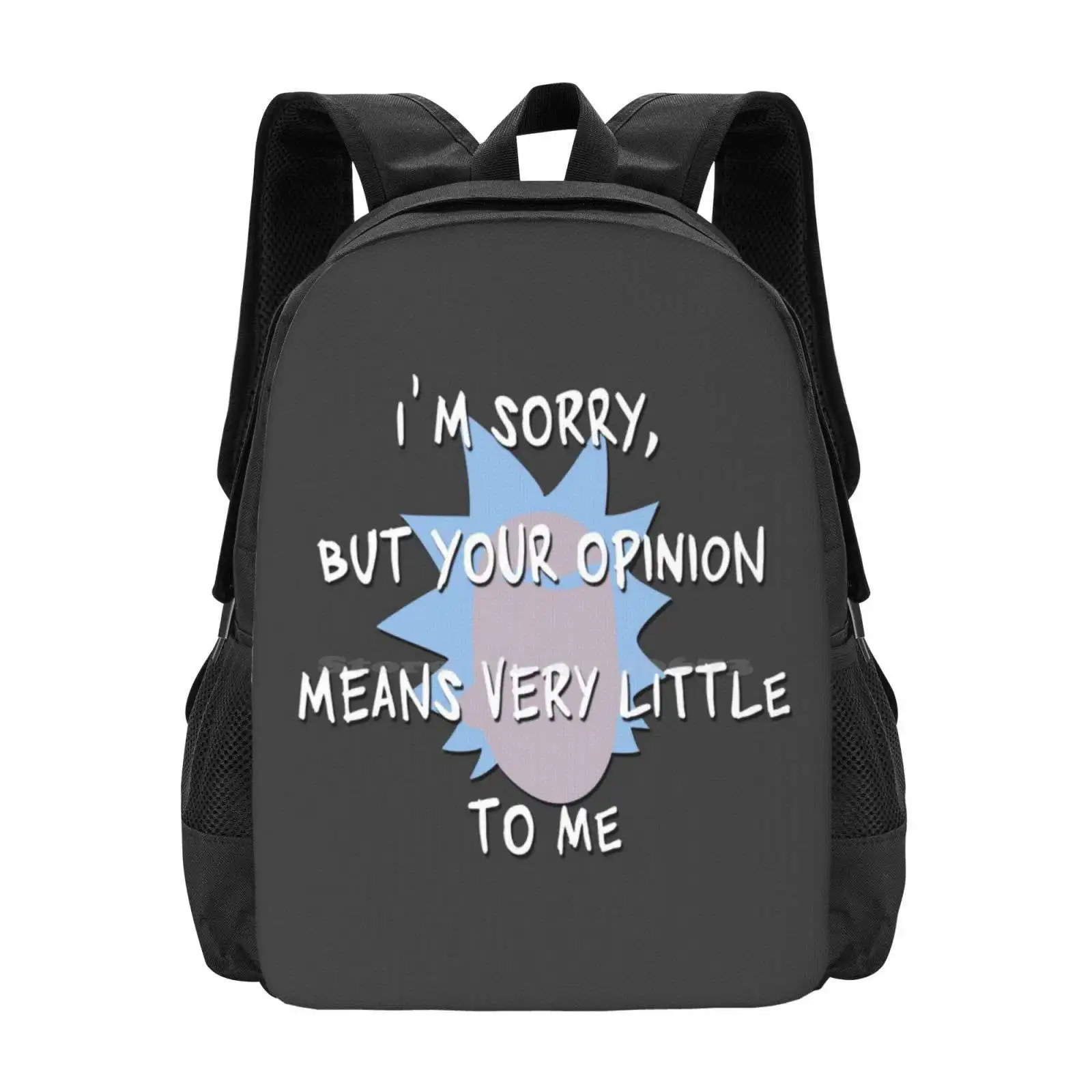 Untitled Backpacks For School Teenagers Girls Travel Bags Space Quote Christmas