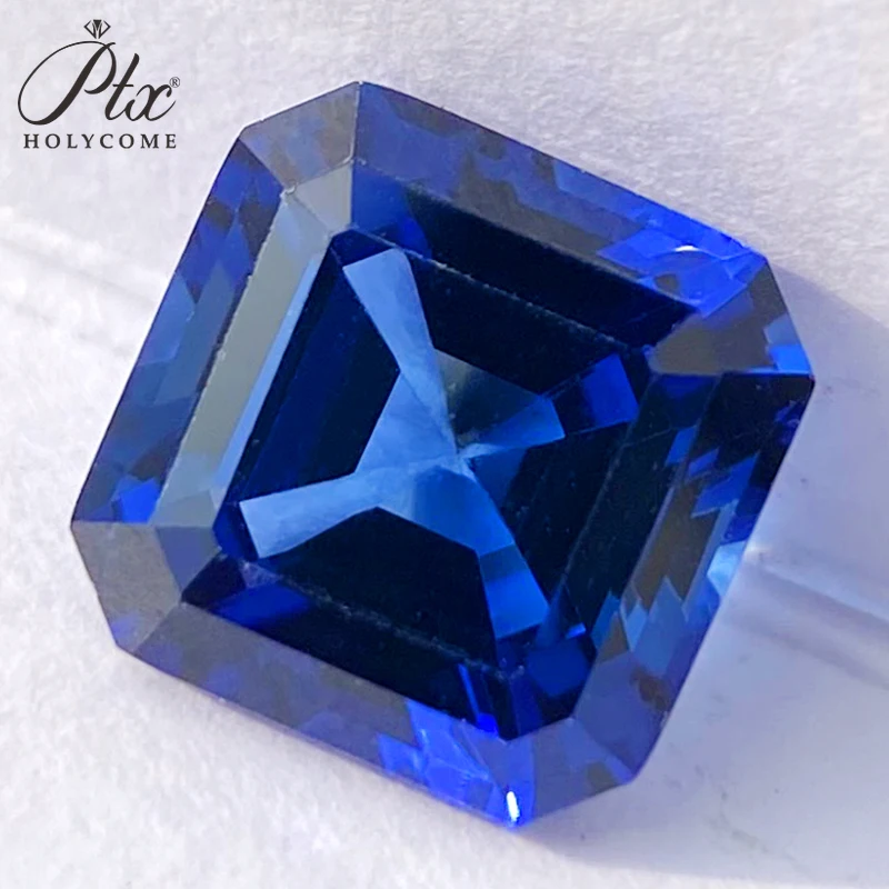 

Hot Sale Brilliant Asscher Natural Lab Grown Sapphire Moissanite VVS1 AGL Certificated Diamond Beads for Jewelry Making Charms