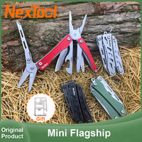 NexTool Mini Flagship 10 In 1 Multitool EDC Keychanin Multi Tool Screwdriver Folding Pliers Portable Outdoor Camping Tools