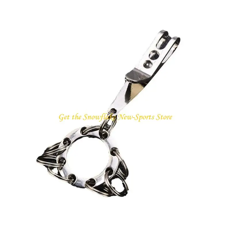 E56D مشبك مفتاح تعليق متعدد المهام للاستخدام الخارجي للتخييم والمشي لمسافات طويلة ومعدات البقاء على قيد الحياة