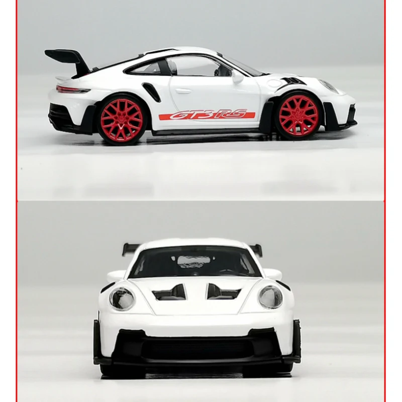 Diecast Model Car 1/43 Size NOREV Porsche 911 GT3 RS Alloy Car Model Collection Toys for Boys Gift Original Box