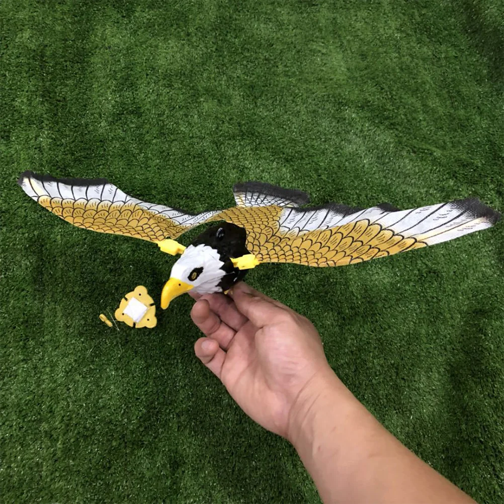 2 Pcs Bird Toy Toys for Kids Interesting Plaything Children's Hanging Eagle Electric Portable Music Electronic