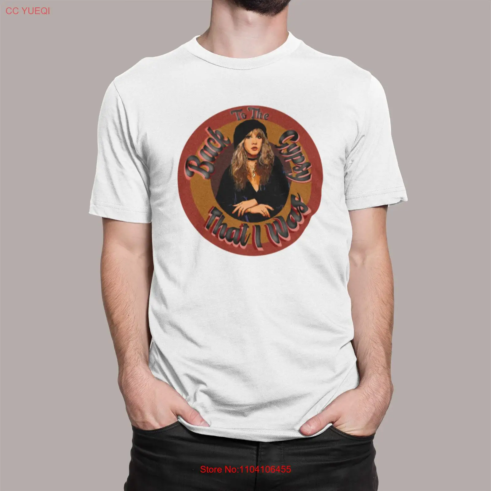 BACK TO THE GYPSY THAT I WAS STEVIE NICKS INSPIRED T SHIRT ADULTS KIDS