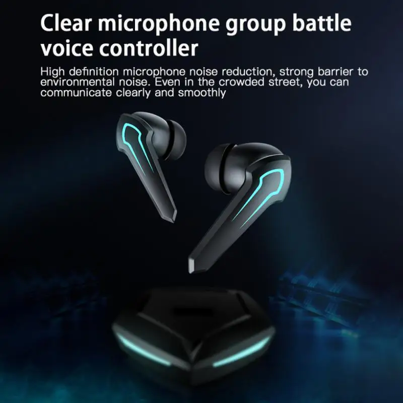 Wireless Gaming Headset P36 TWS Real Earphone Earbuds E-sports Competition Low Delay In-ear Driver Stereo Headphones