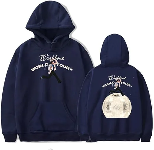 Conan Grey WISHBONE World Tour 2026 Merch Hoodie Winter Herren/Damen Casual Langarm Streetwear Sweatshirts Top