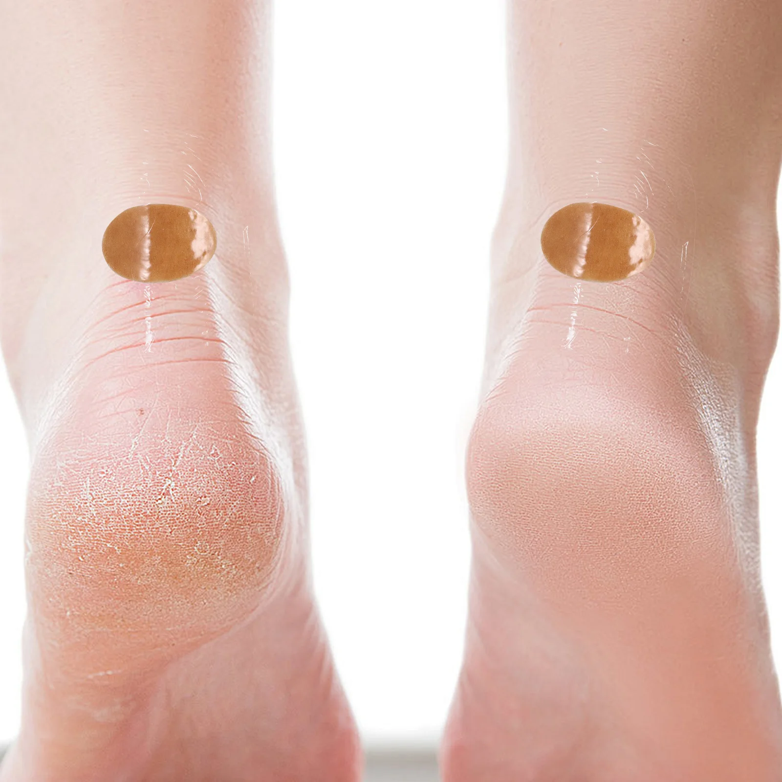 6Pcs Heel Blister Protectors Self-Adhesive Cushions Sweat-Absorbent Thin Foot Supplies Practical Design for Women Shoes