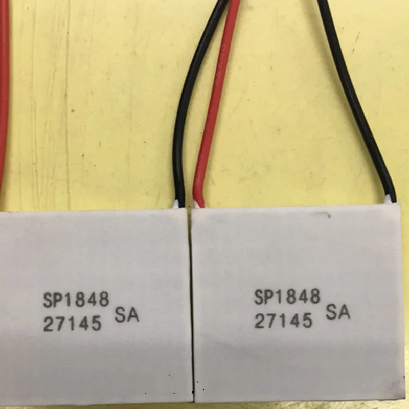 12v 40*40 Semiconductor thermoelectric chip SP1848 27145 SA 120 ℃ semiconductor cooler