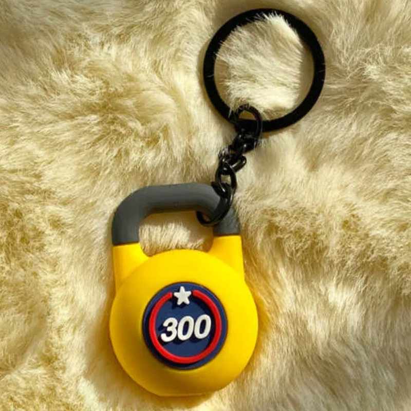 Kettlebell-Schlüsselanhänger Fitness-Schlüsselanhänger Fitnessliebhaber Gewichtheben-Schlüsselanhänger Silikon-Fitness-Geschenke Workout-Geschenke Taschenanhänger Rucksackanhänger – Detail 5