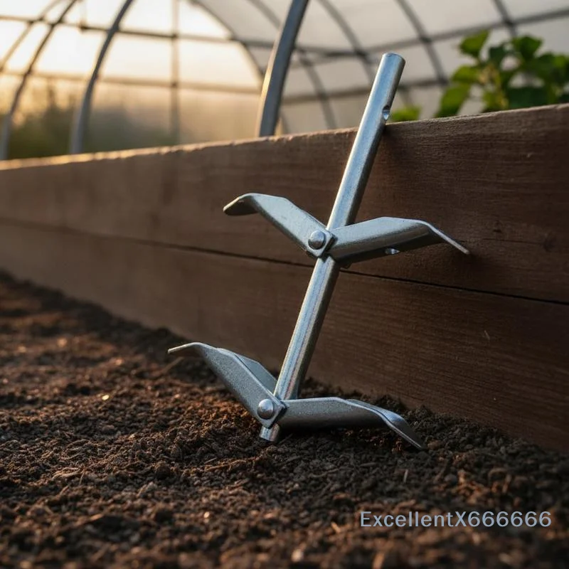 Heavy Duty Metal Ground Anchor Firm Fixation Anti Fall Off For Agricultural Use