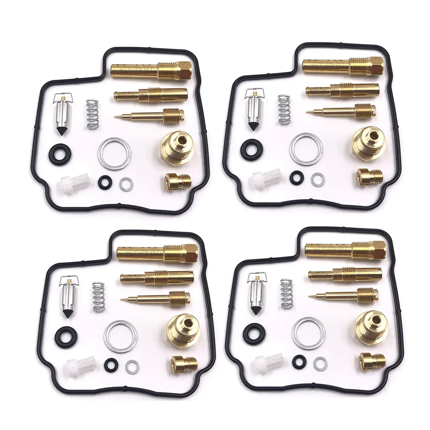 For CBR400RR CBR23 NC23 NC 23 CBR400 RR CBR 400 Motorcycle Carburetor Repair Kit Needle Valve Seat-AU62 - view 5