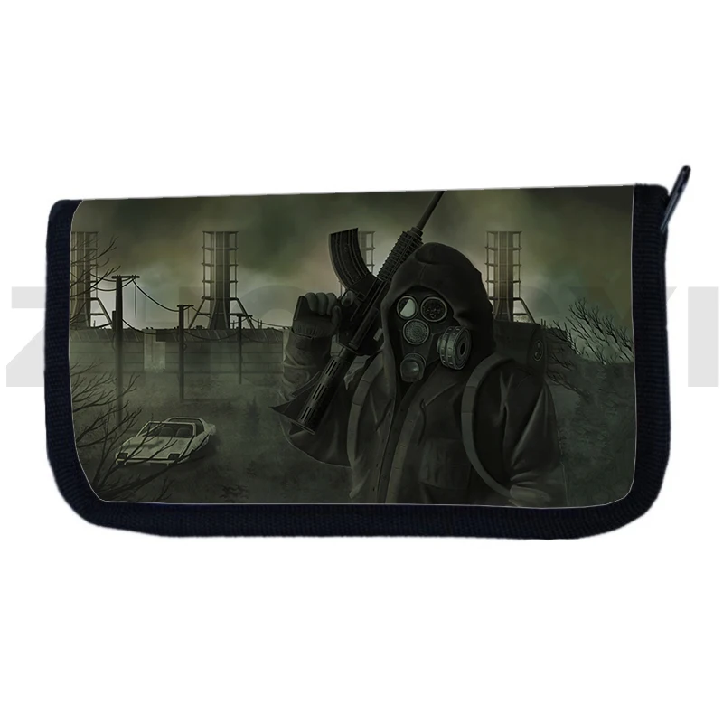 Game Stalker 2 Wallet Teenager Mens S.T.A.L.K.E.R. 2 Heart of Shadow Purse Top Quality 3D Cash Bags Money Purse Clutch Purse