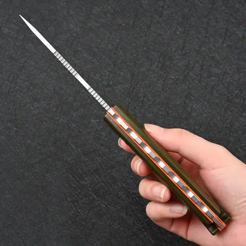 G10-handtag Utility Tactical Fixed Blade Knifes Utomhus Självförsvar EDC Verktyg Camping Jakt Överlevnadskniv 8 best sales knivar med fast blad - №4