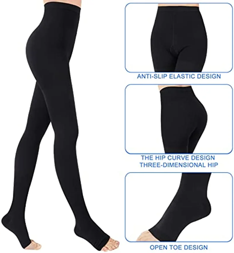 Collant a compressione medica per donna uomo 20-30mmHg calze a compressione