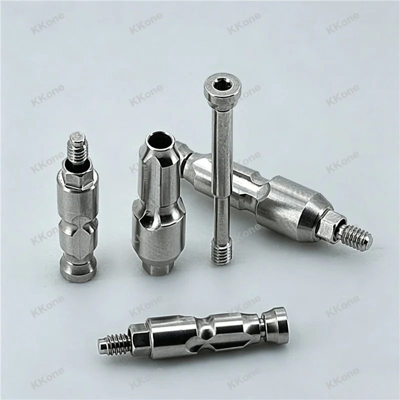 10Pcs Dental Implant Closed Tray Transfer Post For Adin System Professional Laboratory Impression Accessories