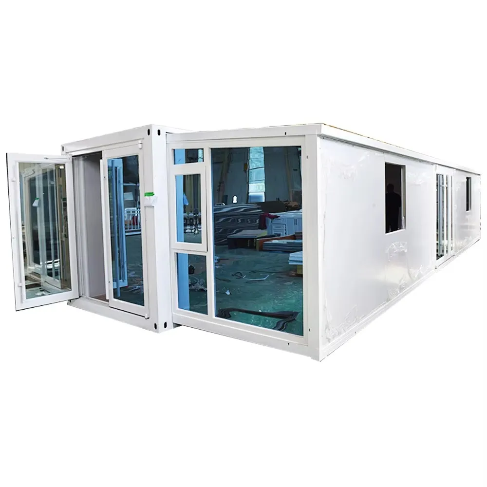 High Quality Folding House Living Villa Prefabricated Expandable Container House 2 Bedrooms Prefab Portable Mobile Tiny Home