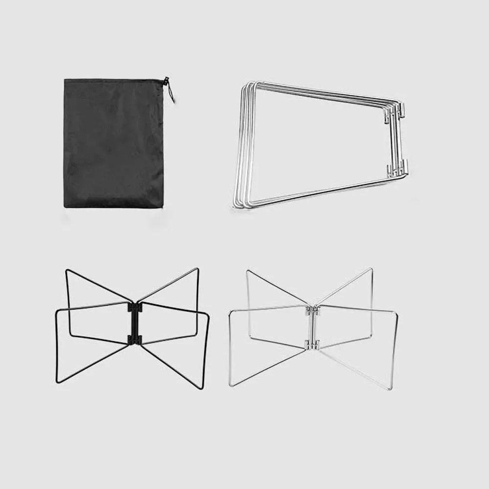 

Anti-slip Folding Cooler Stand Strong Load-bearing Easily Assemble Foldable Luggage Rack Support No Leak