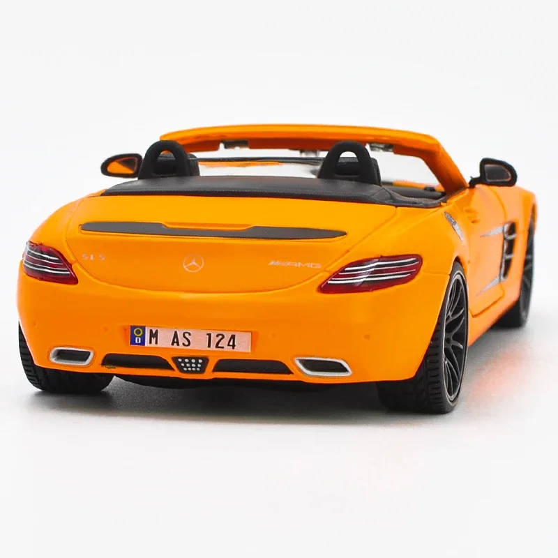 1:24 مرسيدس بنز SLS AMG سبيكة سيارة رياضية نموذج دييكاست لعبة معدنية نموذج سيارة محاكاة مجموعة هدية B799
