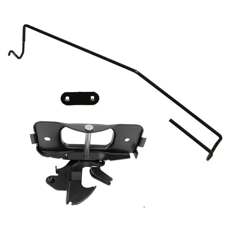 

A13Z-Hood Latch & Catch Striker & Rod & Safety Catch Kit 55275850AB 05143056AA For Dodge Ram 1500 2500 3500