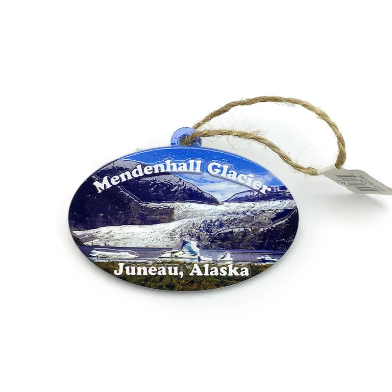 

United States Alaska Juneau Mendenhall Glacier Scenery Fridge Magnet Creative Travel Souvenir