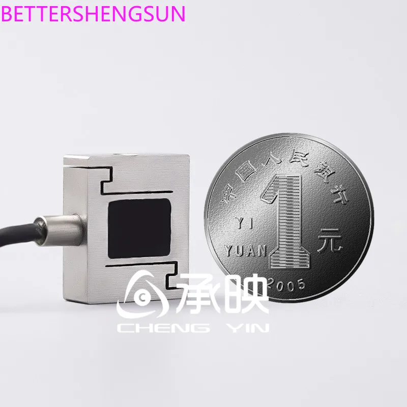 High-precision micro tension and pressure sensor Force measuring load cell Tension S-type 50N5kg10kg50kg