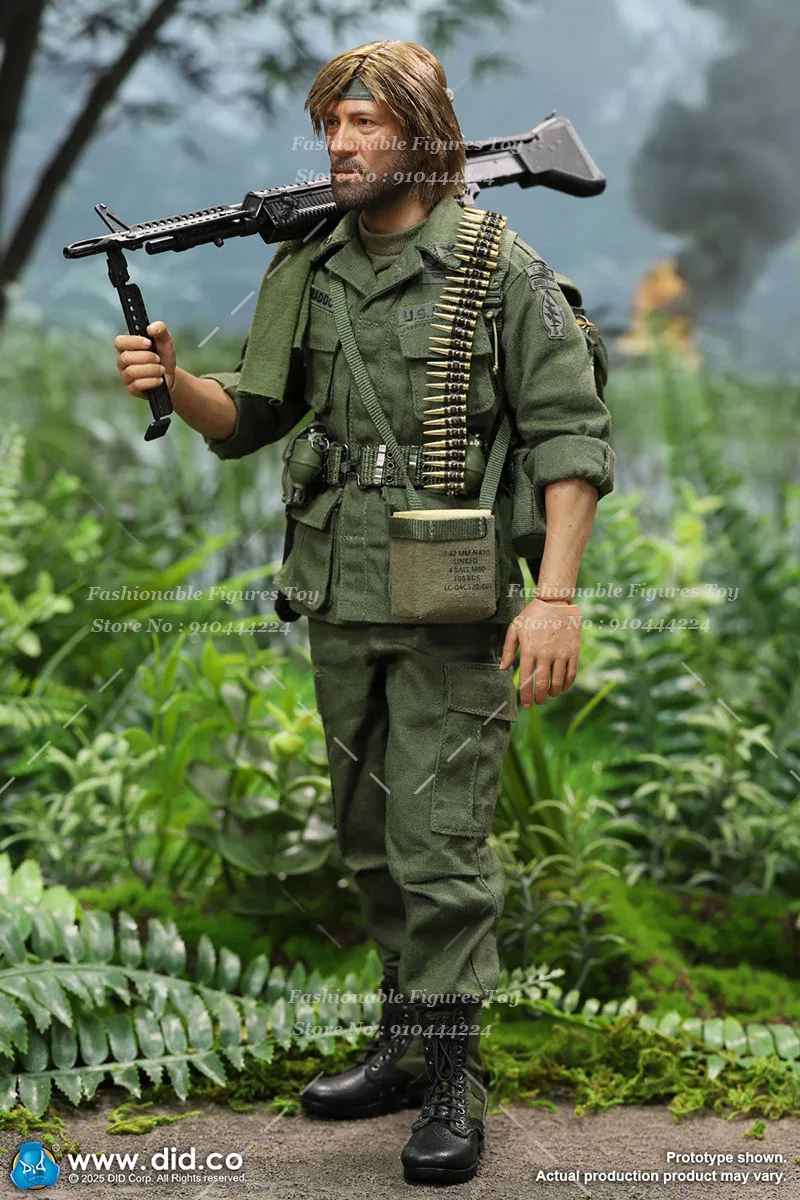 DID V80184 1/6 Men Soldier Vietnam War U.S. Army Colonel James Full Set 12Inch Action Figure Model Toys Collection Toys view 6