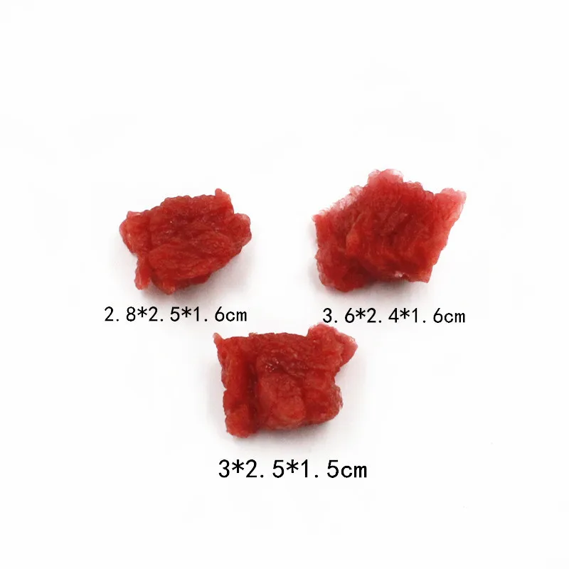 5PCS Simulation Beef Clod Fake Food Model Restaurant Store Shop Window Display Simulation Food Model Table Decoration