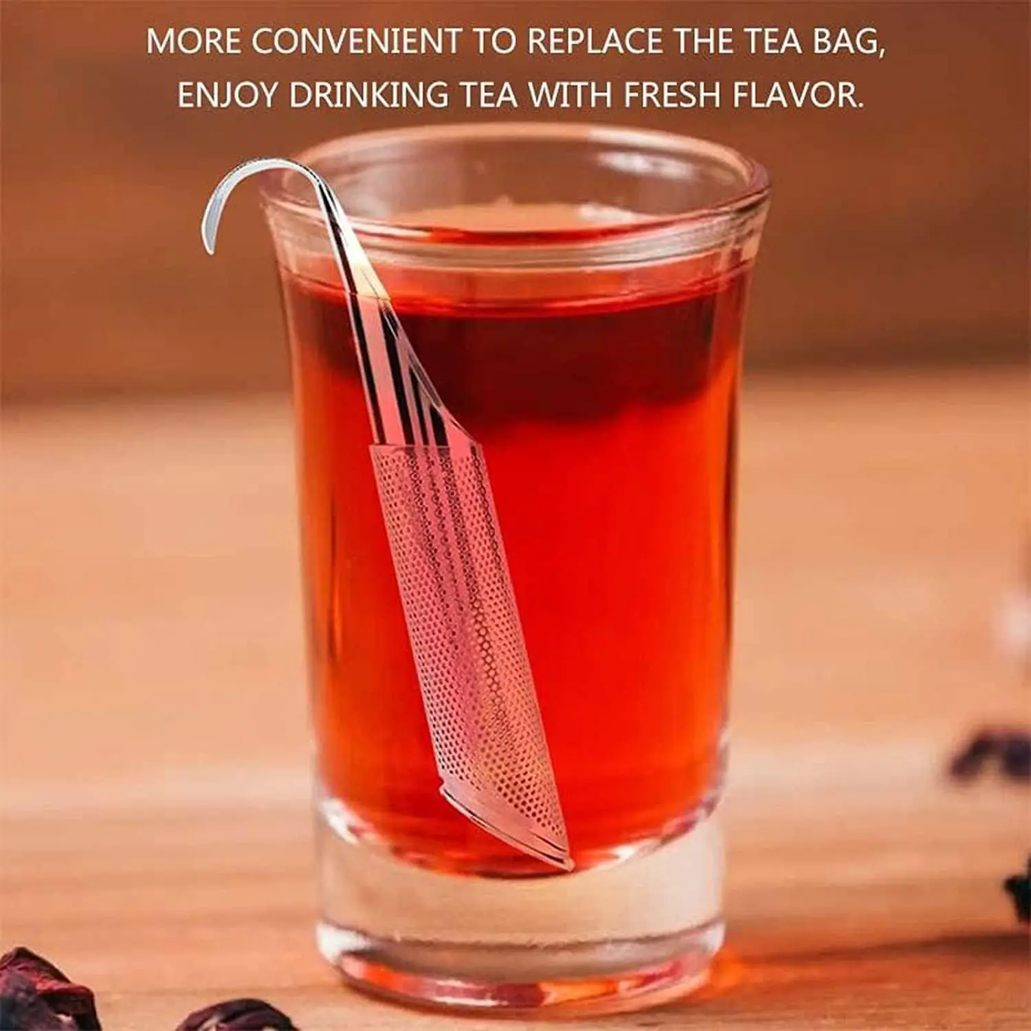 2 Teile/satz Edelstahl Tee Diffusor Siebe Lange griff Tee Filter für Lose Tee Kaffee Gewürze Gewürze Zubehör