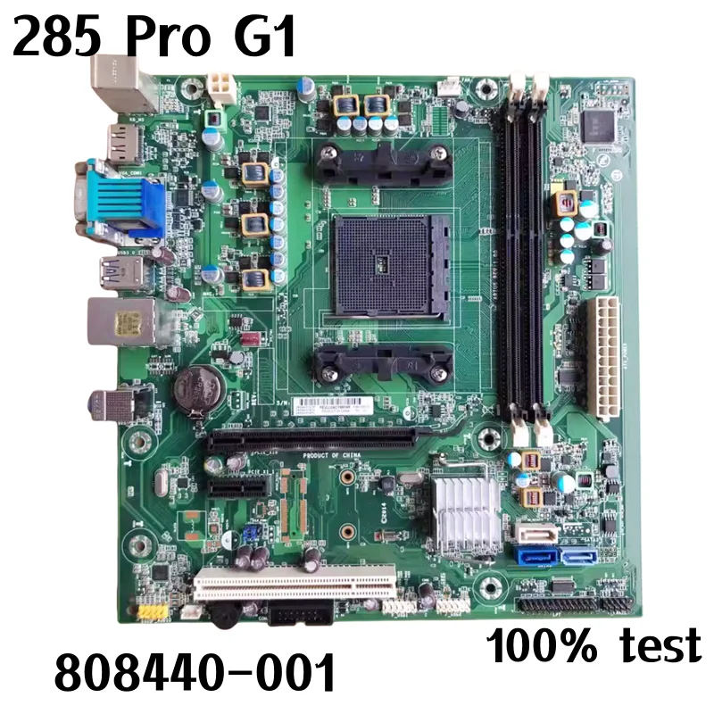 

808440-001 для HP 285 Pro G1 MT материнская плата для настольного компьютера 808440-601 800989-001 разъем FM2 DDR3 Материнская плата 100% протестирована Полная работа