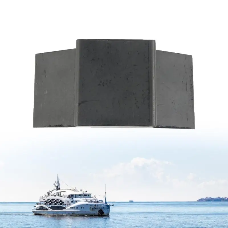 M76E Stoßdämpfende Gummi-V-förmige Stützrolle 3 Zoll für stabilen Bootstransport – Detail 9