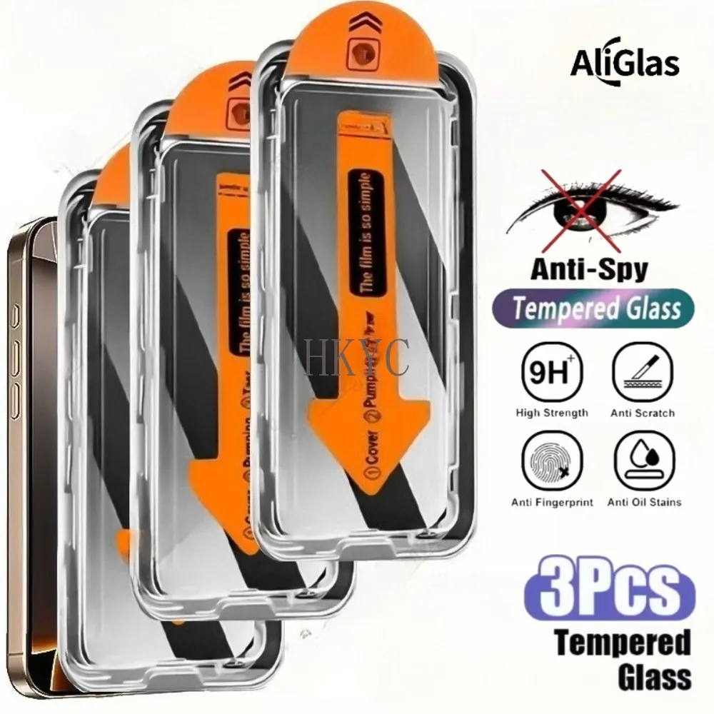 Film trempé en verre trempé de dureté 9H, 3 pièces, pour 13S 13T 13R, protecteur d'écran, un clic, sans poussière, Anti-espion pour séries Oneplus 15 Film trempé en verre trempé de dureté 9H, 3 pièces, pour 13S 13T 13R, protecteur d'écran, un clic, sans poussière, Anti-espion pour séries Oneplus 15