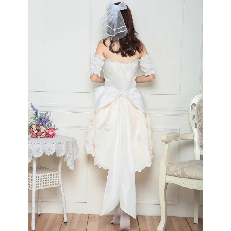 Halloween Flower Wedding Wedding Awakening True Hime Cosplay Clothing Lolita Maid Costume Stage Show Comic-Con Party
