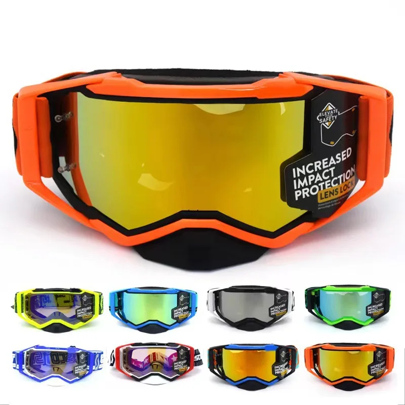 Off-road Goggles Motocross Glasses Motorcycle Sunglasses Man MTB ATV Mask Windproof Protection Skiing Cycling Racing Goggles