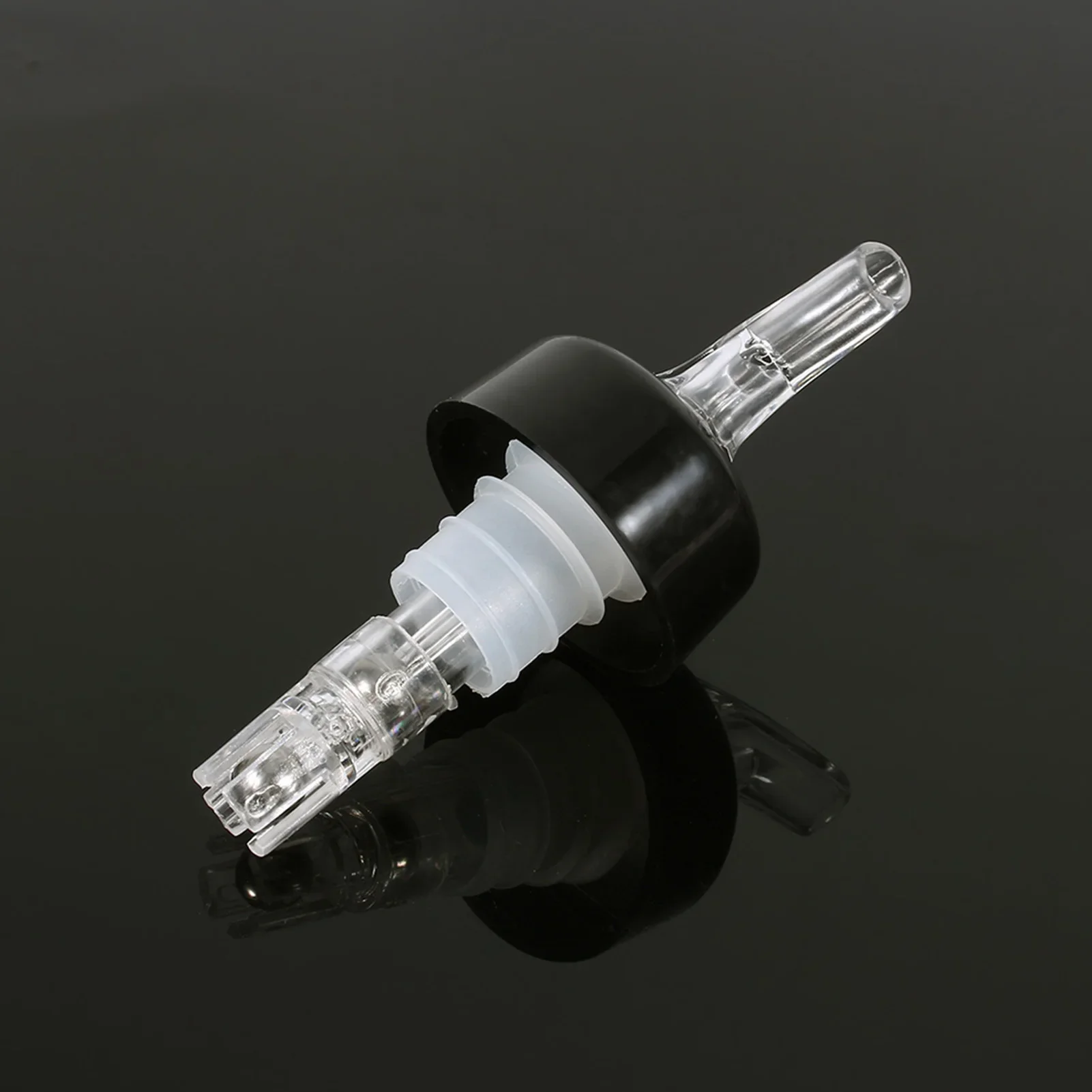 /50ml automatisch gemessener Flaschen aus gießer messen Durchfluss Aus gießer Schnaps Spiritus Nip Wein Cocktail Spender Werkzeug Bar Weinaus gießer