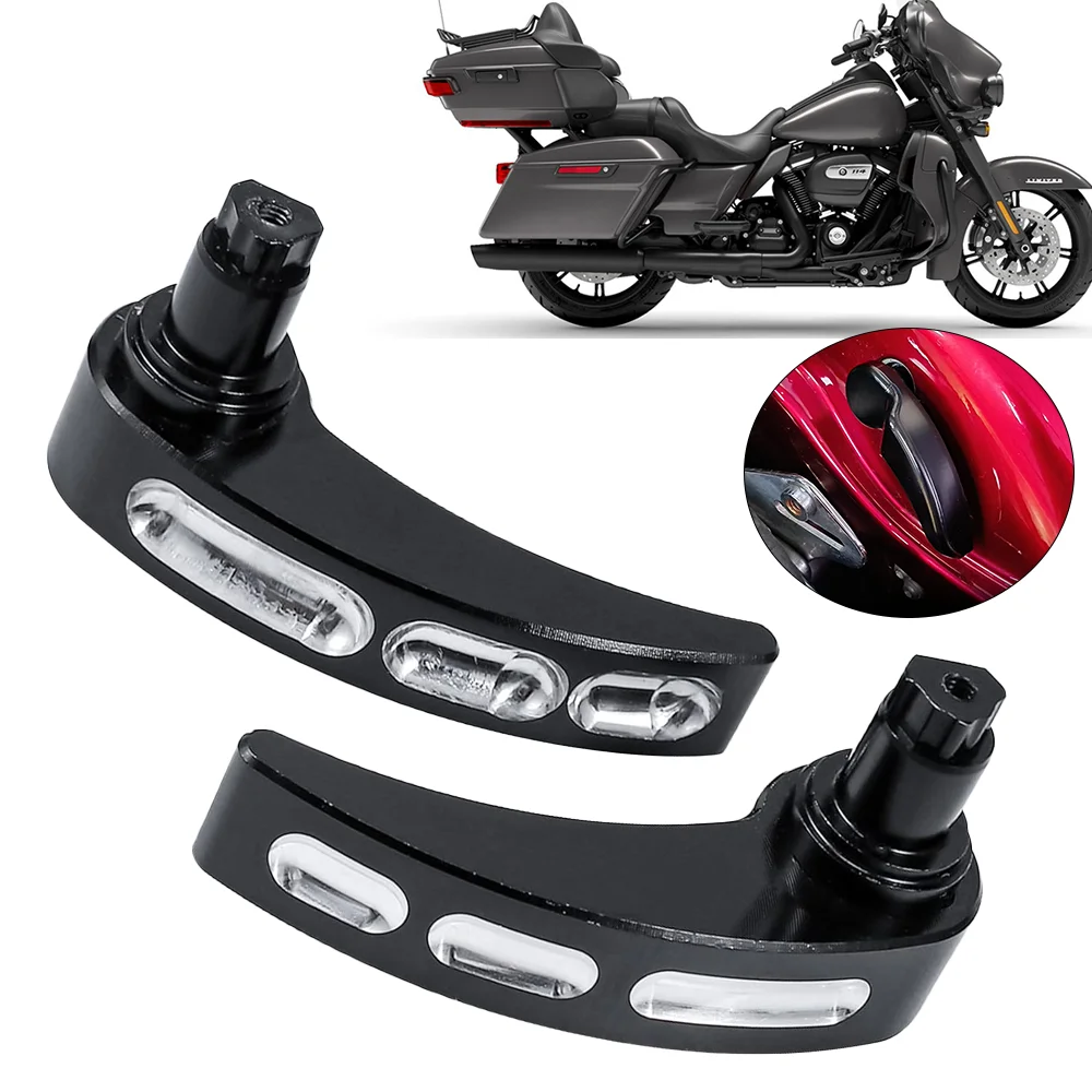 

Saddle Bag Lifter Saddlebag Latch Kit for Harley Touring Road King Street Glide Electra Glide Ultra Limited 2014-2024