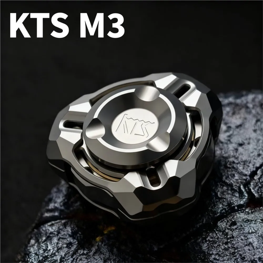 KTS EDC M3 Titanium Fidget Spinner Fidget Toys For Adults Office Desk Anxiety Toys Gyro Original Designs Spinner