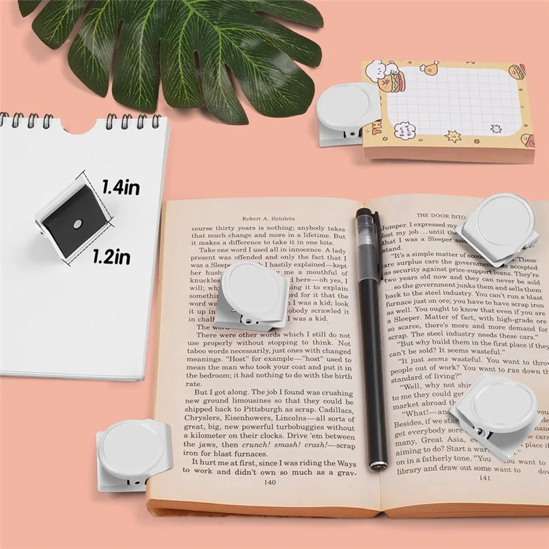 ABFM-Magnetic Clips, 24 Pcs Fridge Magnet Whiteboard Magnets, Metal Clips Refrigerator Magnets, Magnet Clips