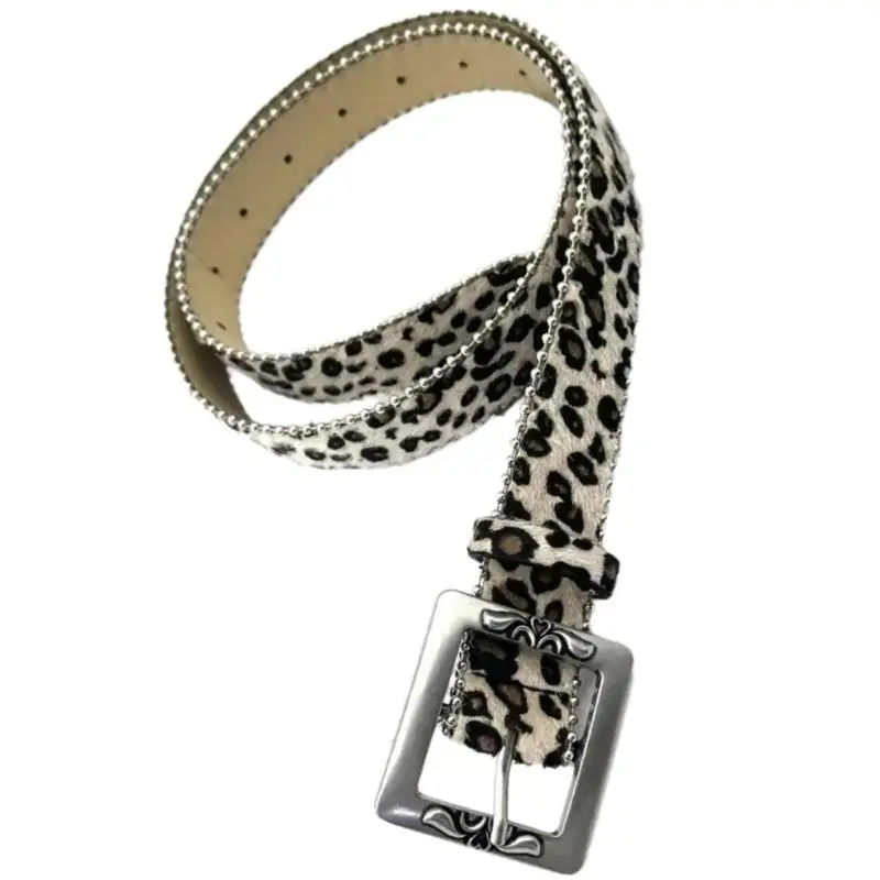 39BD حزام الخصر بإبزيم من البولي يوريثان للنساء وحفلات التخرج وحفلات النادي ملابس غير رسمية مجوهرات الخصر المتقنة #4